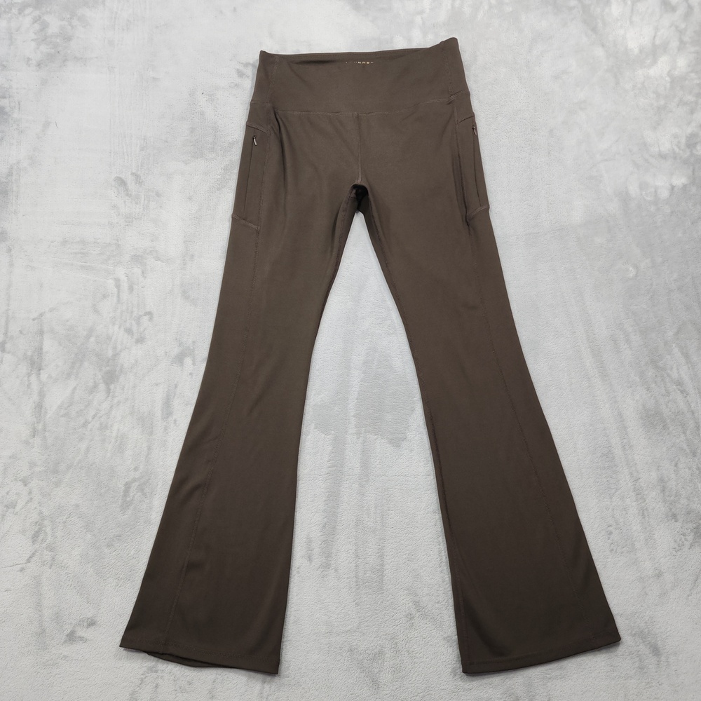 Laundry By Shelli Segal Pants Womens L Brown Bootcut Yoga Gym Stretch Pockets